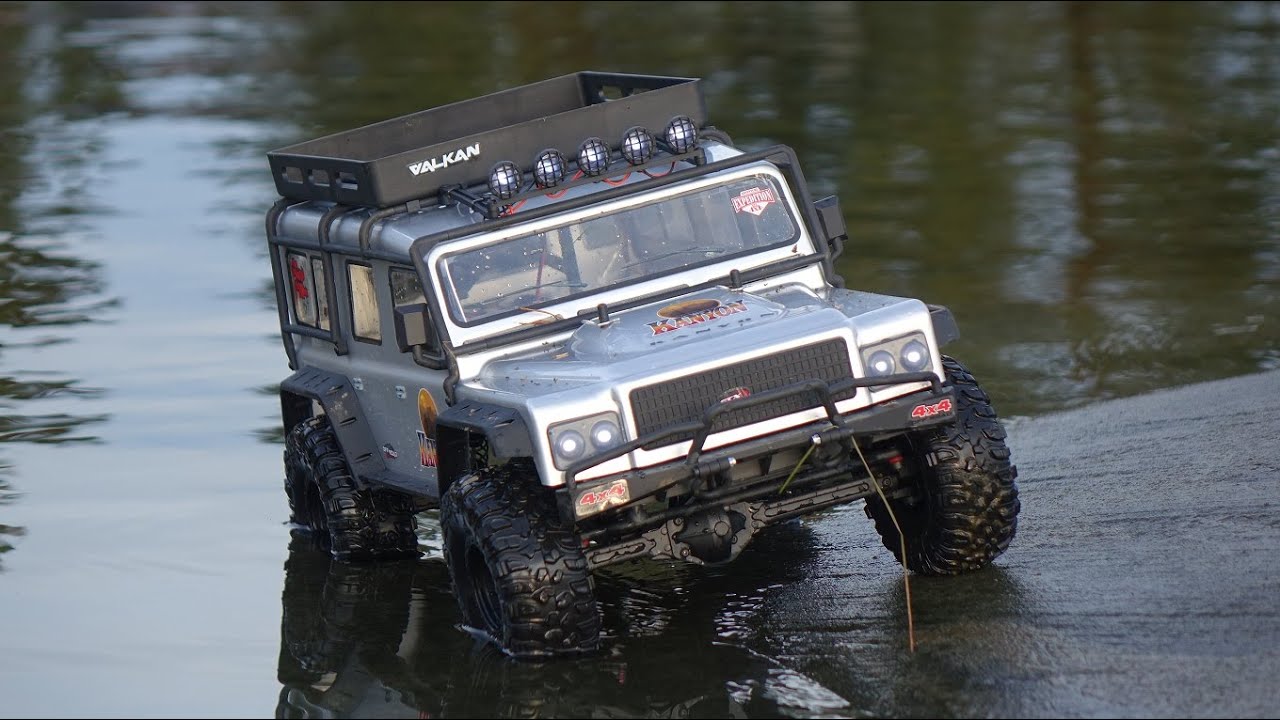 FTX KANYON 4X4 RTR 1:10 XL TRAIL CRAWLER in action