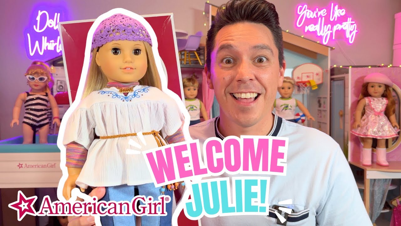 Welcome to the Doll Whirled, Julie! Unboxing an Original Julie Doll from American Girl