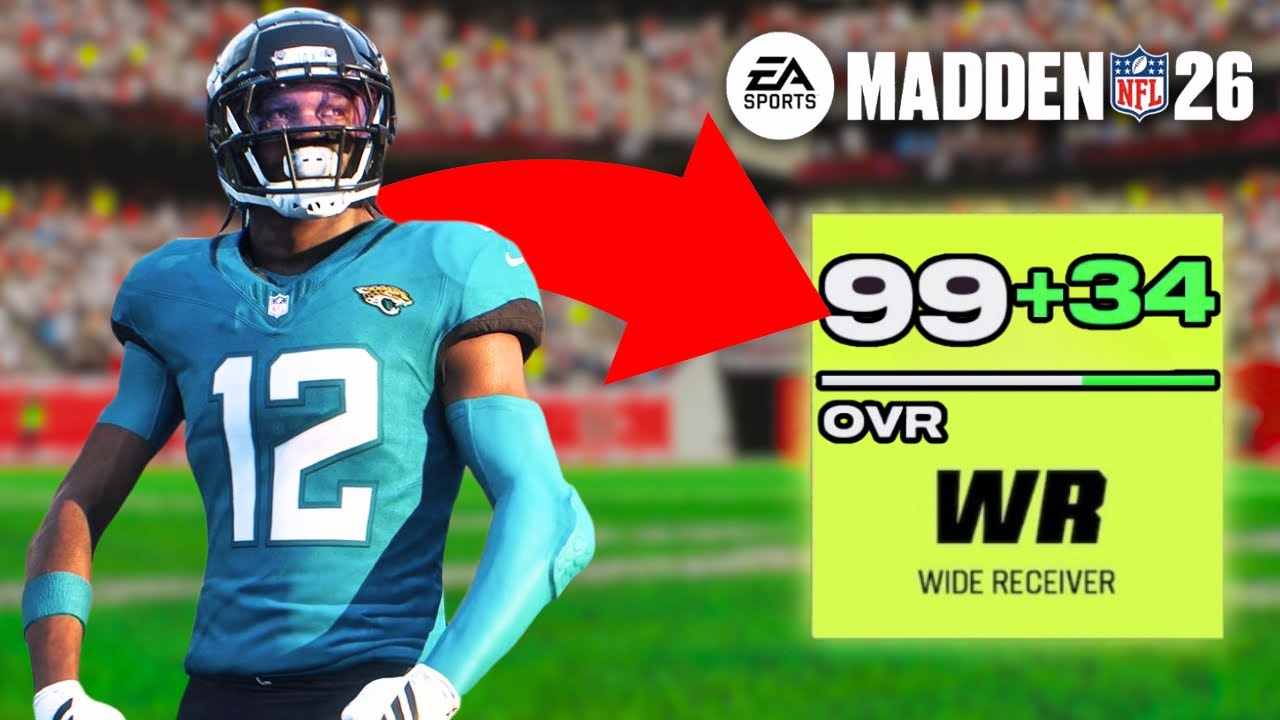 *МЕТА* Лучшая сборка WR в Madden 26! 6&rsquo;4 ПОЛУБОГСКАЯ СБОРКА!