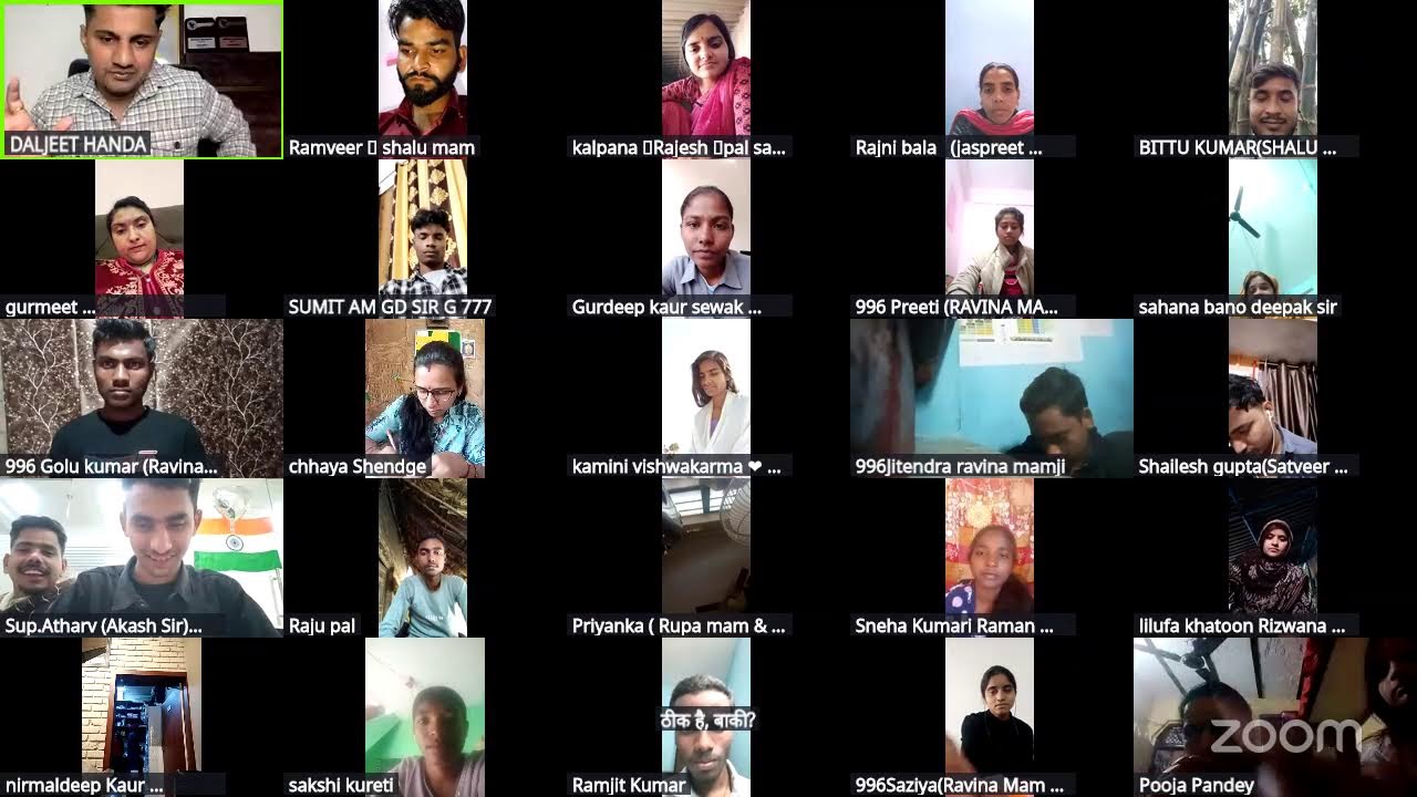 THE CHAMPIONS CLUB's Zoom Meeting