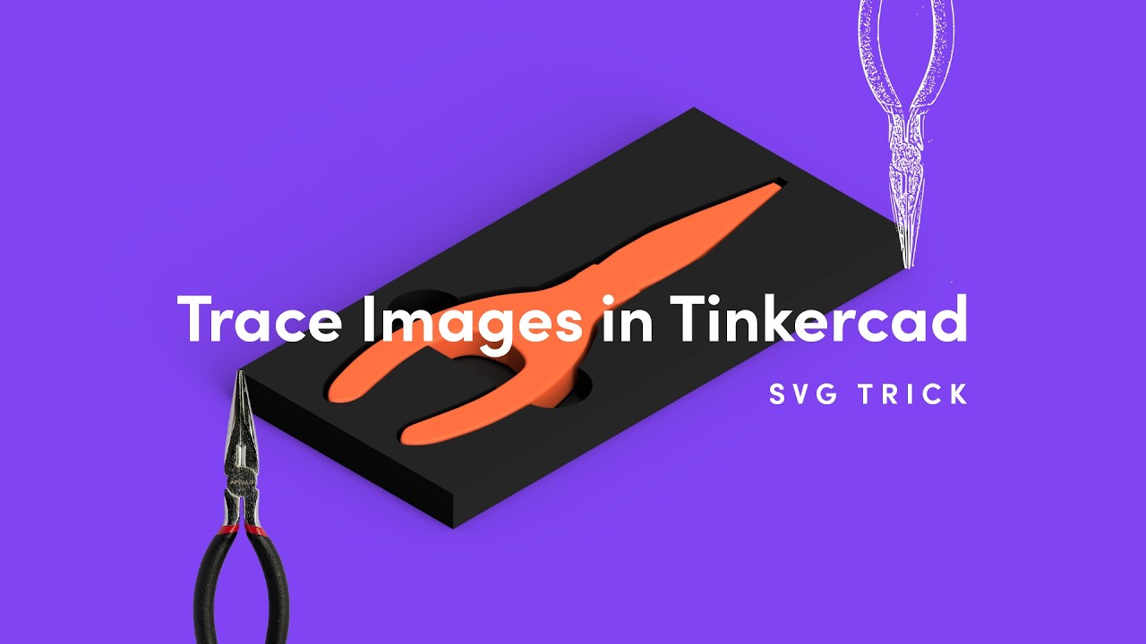How to Trace Images in Tinkercad (Simple SVG Trick)