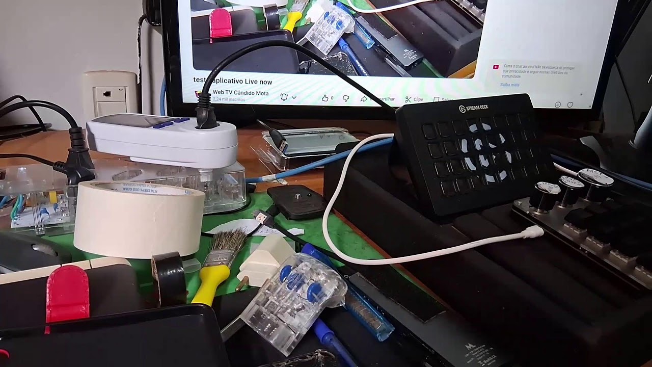 teste aplicativo Live now