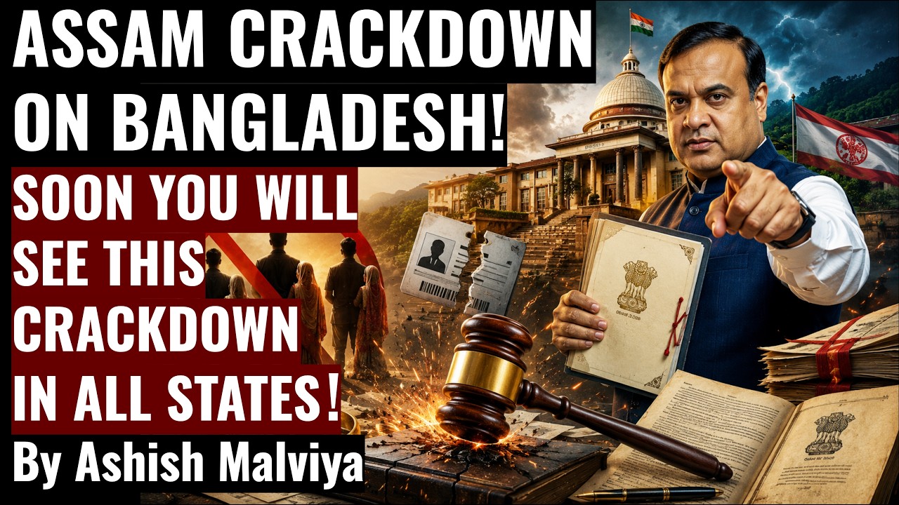 INDIA's ASSAM BIG ACTION ON BANGLADESH! SOON WE CAN EXPECT A PAN INDIA CRACKDOWN LIKE ASSAM!