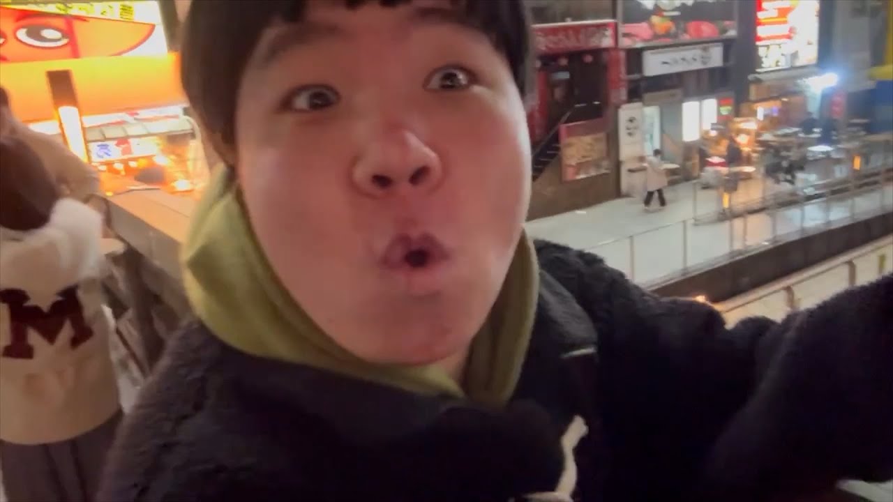 엄마 몰래 오사카 가서 1일 7끼 미친 [오사카 여행 - 1편]