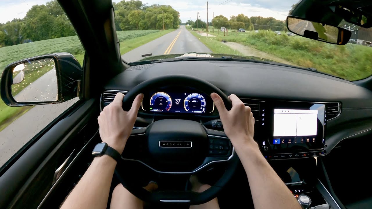 2023 Jeep Wagoneer Series II 4x4 - POV Review and Driving Impressions (3D Binaural Audio)