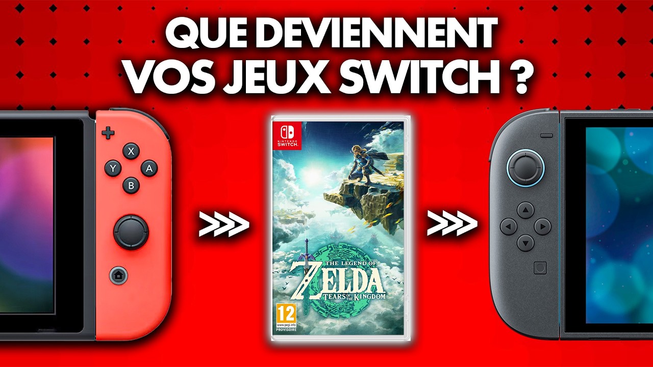 Vos jeux SWITCH 1 sur SWITCH 2 : Comment ça va fonctionner ? ⭐Tout savoir sur la rétrocompatibilité