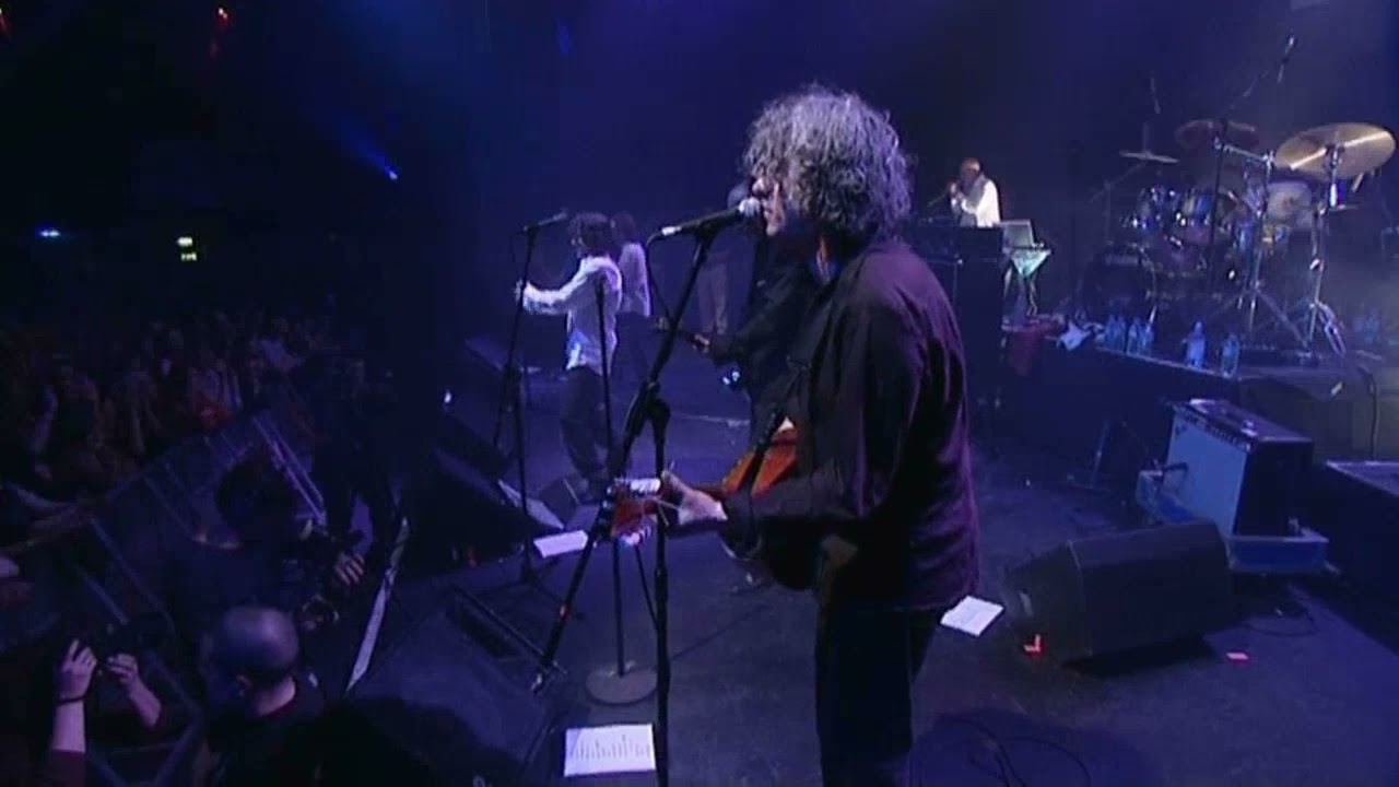 Rachid Taha and Brian Eno Featuring Mick Jones ( The Clash)  - Garab (London Astoria 27 Nov 2005)