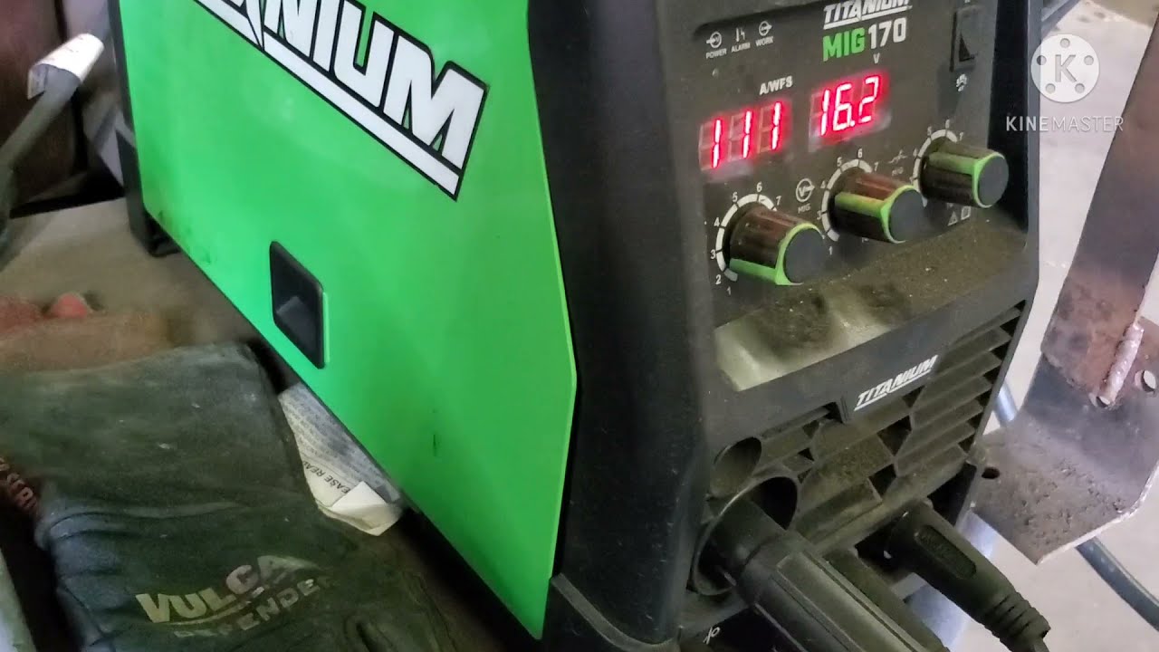 Сварочный аппарат Harbor Freight Titanium Mig 170 — обзор/обновление за 1 год