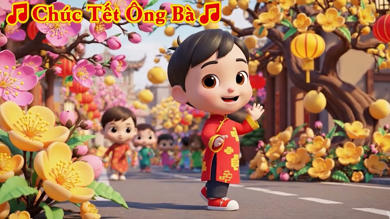 Chúc Tết Ông Bà 7 | TQA | Nhạc  Xuân Thiếu Nhi | Nhạc Xuân | Nhạc Năm Mới | Nhạc Tết Vui Nhộn