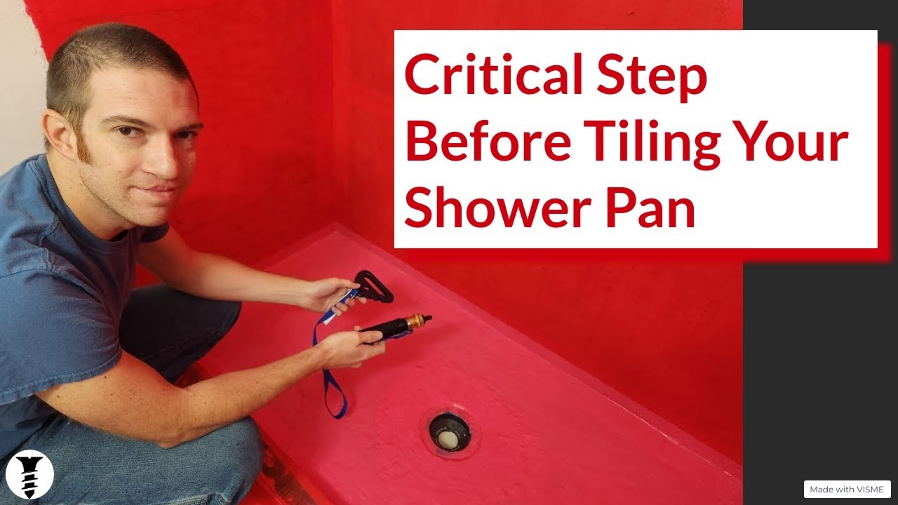 Step-by-Step Flood Testing a Shower Pan