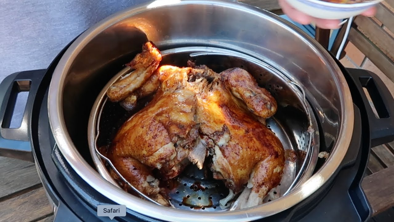 Instant Pot Duo Crisp + Air Fryer | Soy Sauce Chicken | One Pot Cooking | Easy Lazy Kitchen