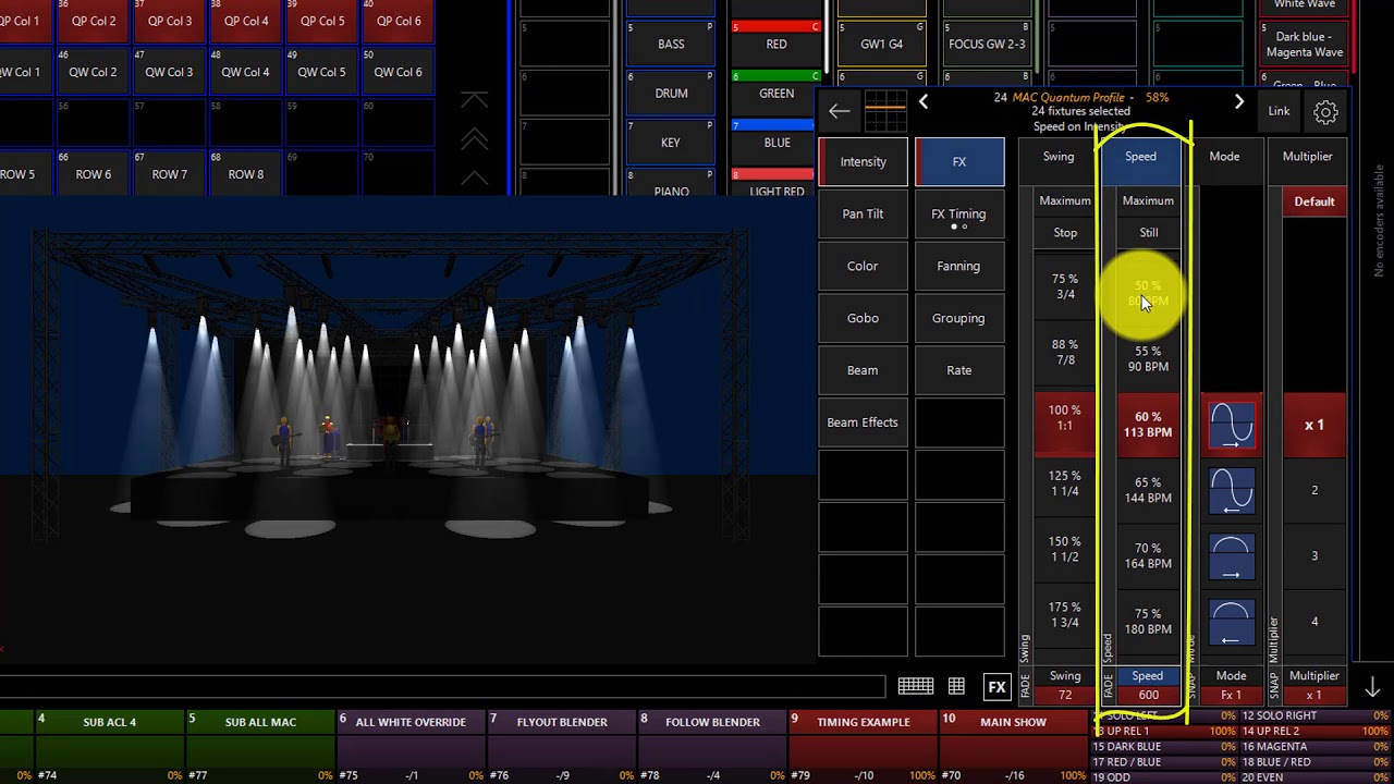 5.1 The FX Controls