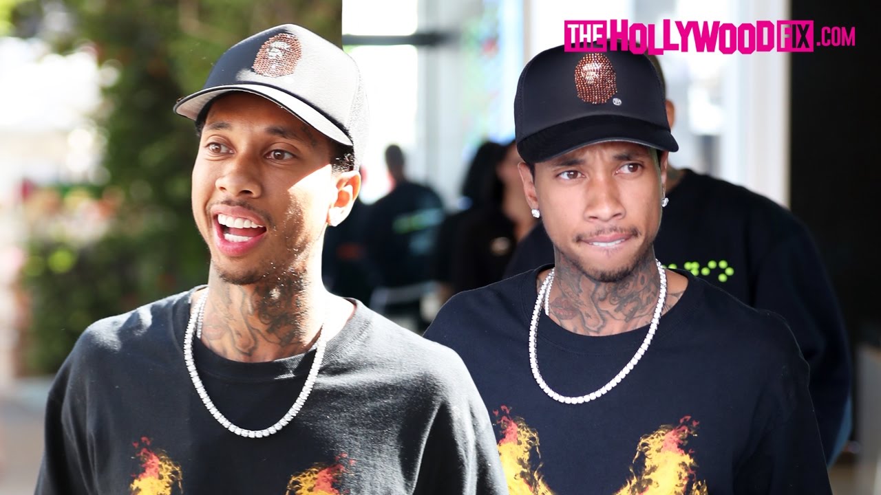 Tyga Buys His New Girlfriend Jordan Ozuna A Bag From Chanel In West Hollywood 4.21.17