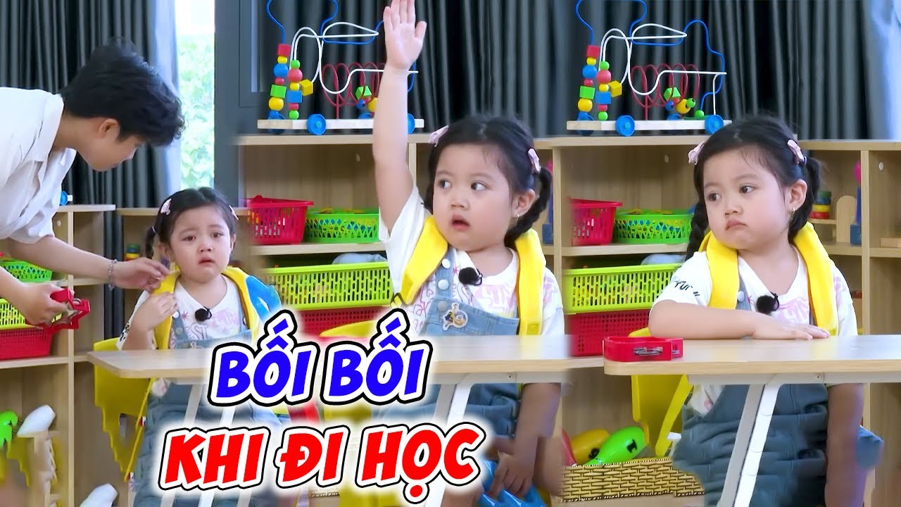 Bối Bối đi học mà con NGÁI NGỦ vừa khóc vừa nghe GIẢNG BÀI
