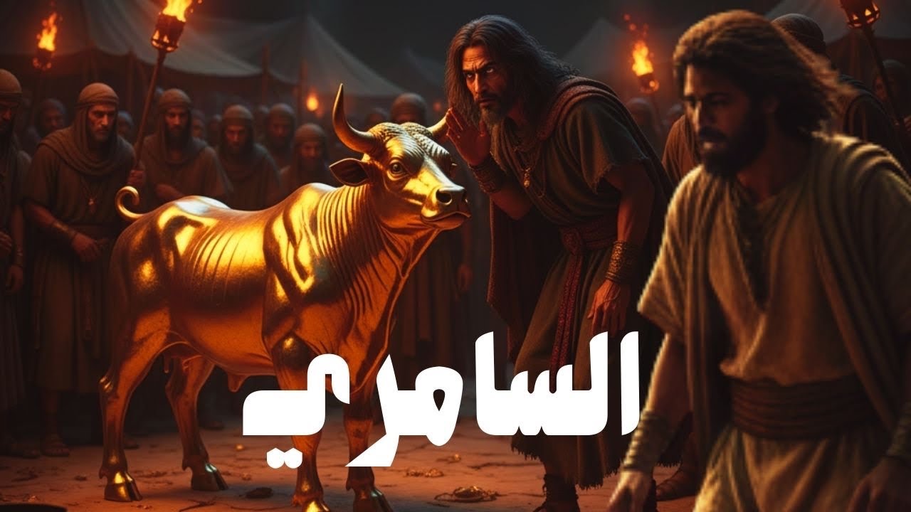 السامري والعجل الذهبي: كيف ضلّ بنو إسرائيل بعد معجزة شق البحر #viral #viralvideo #explore #history 