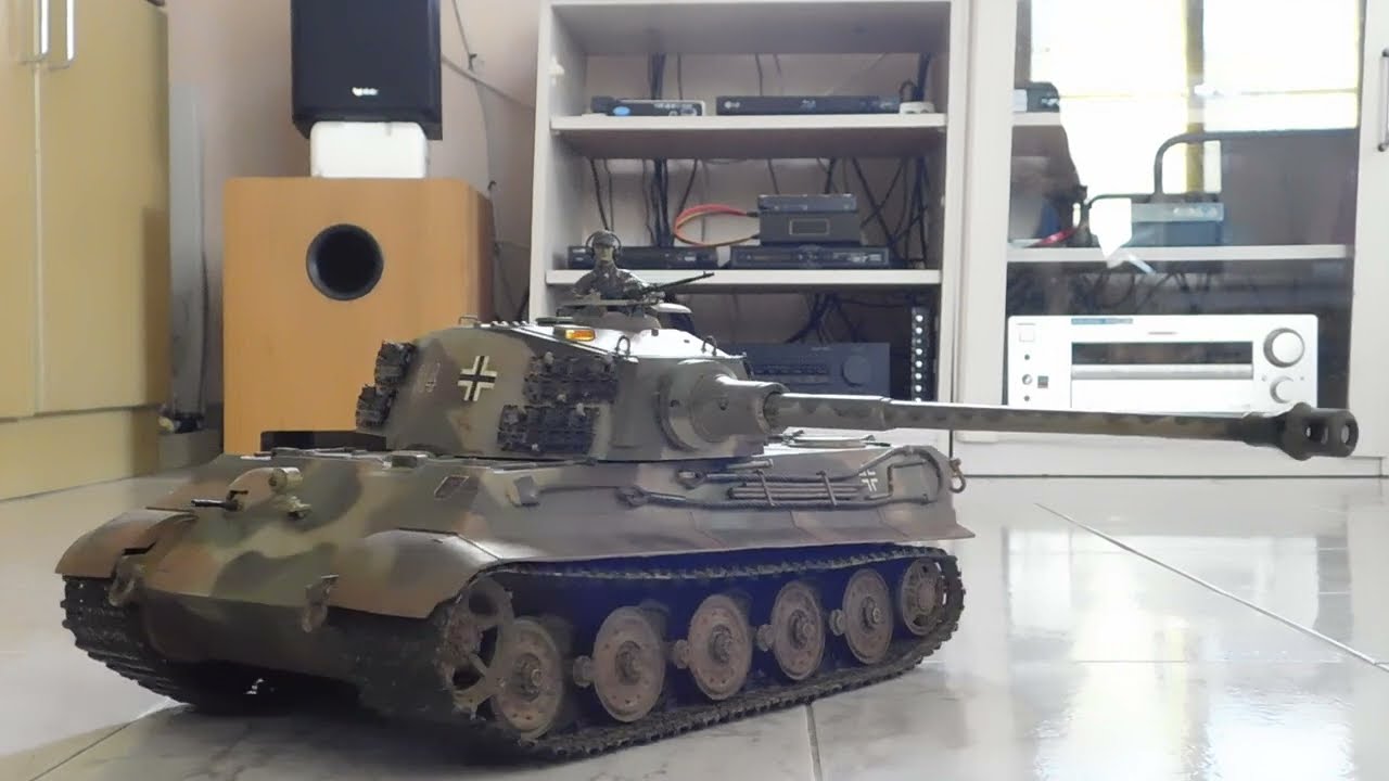 Heng Long King Tiger upgrade with  CAN SHUO TK 16S mfu.