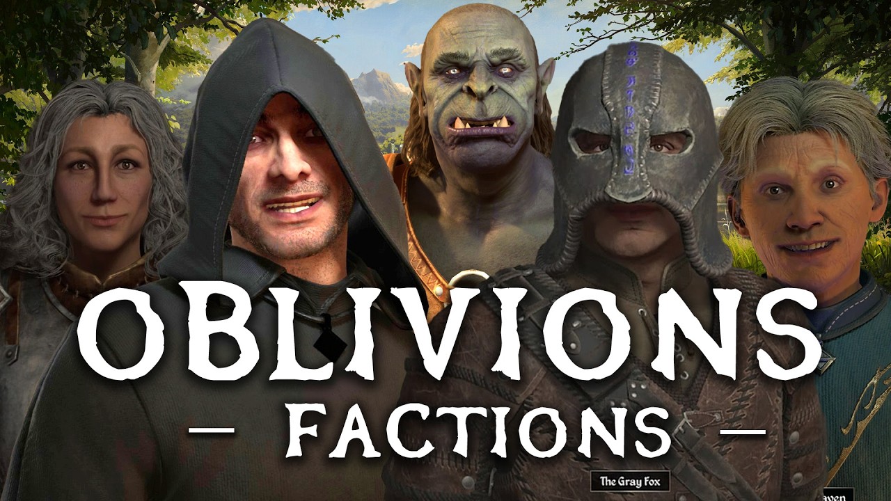 Oblivion’s Factions are the G.O.A.T. | Elder Scrolls