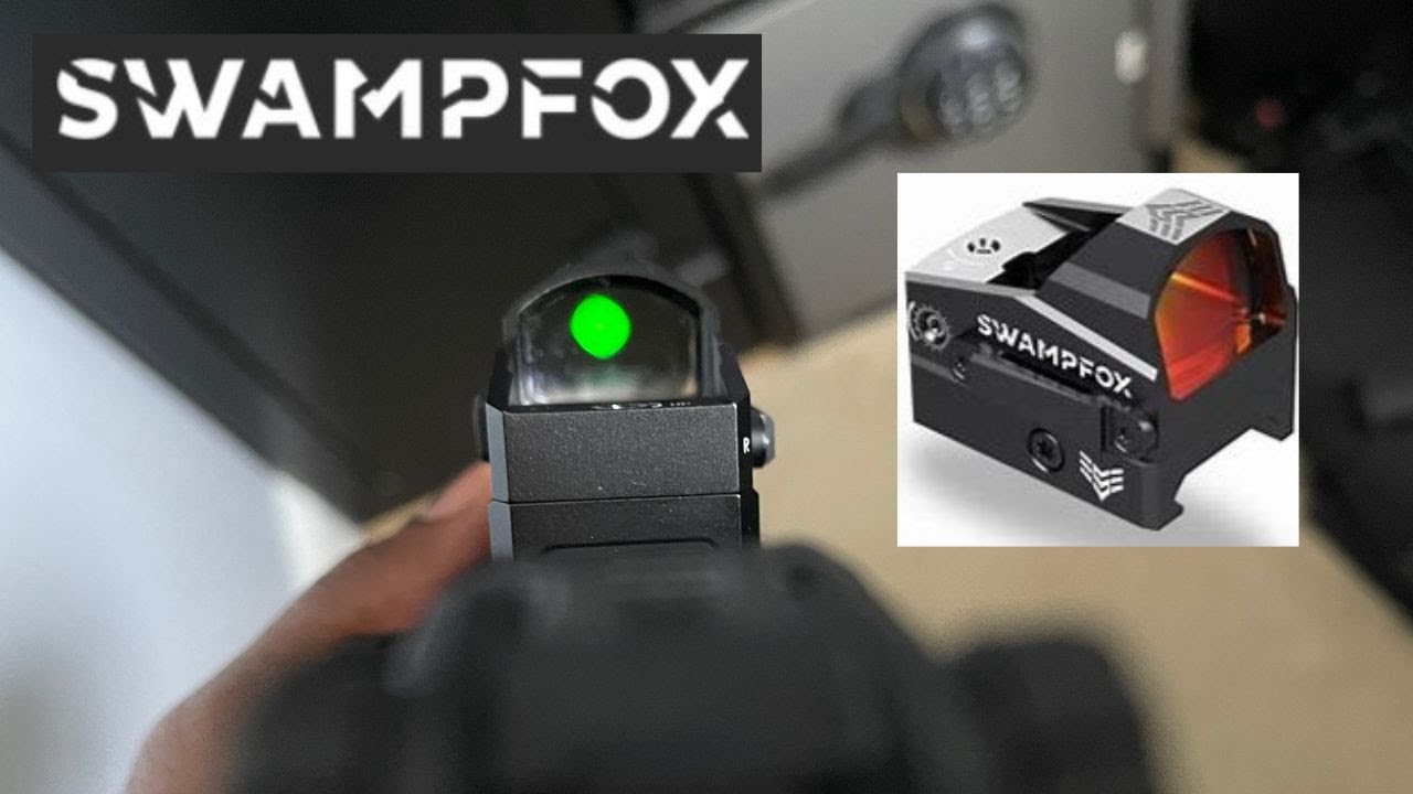 SwampFox KingSlayer reflex sight. (Great Optic & Budget Friendly!)