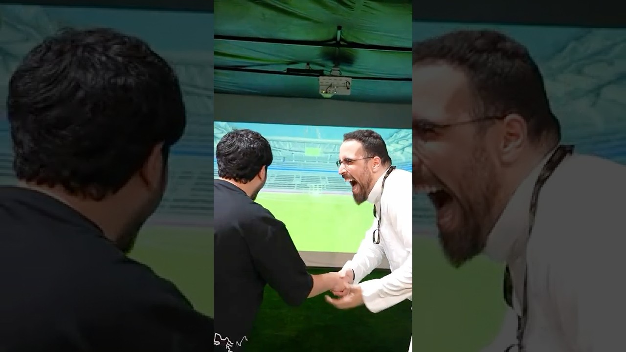 تحدي اكس او مع مدير العالم 😂⚽️