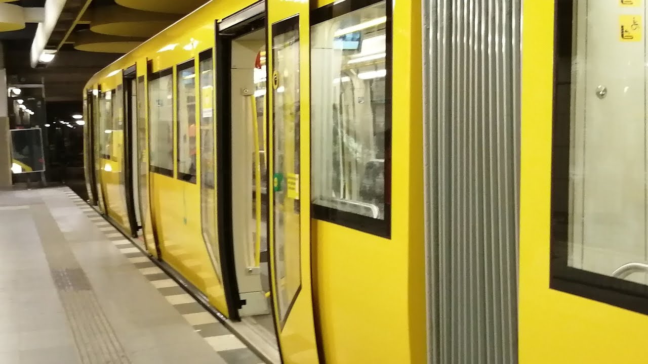 U-Bahn Berlin Mitfahrt von Osloer Straße bis Rathaus Steglitz im H01 Mod auf der U9 Komplette Linie