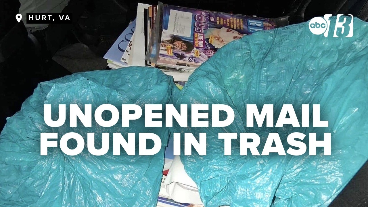 Postal employee allegedly responsible for unopened mail found in dumpster
