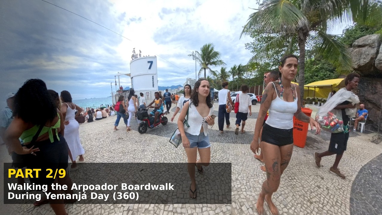 2026 Yemanjá Celebration in Rio de Janeiro 🌊🌸🙏 | Arpoador Beach | 2/9