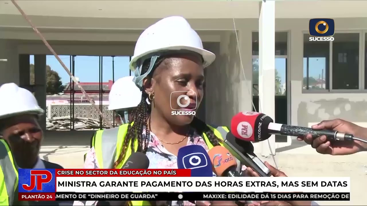 MINISTRA DA EDUCAÇÃO GARANTE PAGAMENTO DE HORAS EXTRAS, MAS SEM DATA DEFINIDA