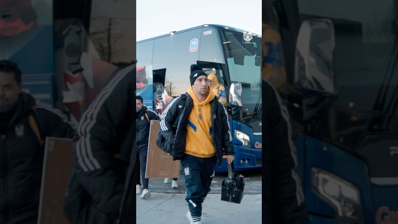 🚌👋🏼 &iexcl;Lleg&oacute; La U de Nuevo Le&oacute;n, llegaron los Tigres de M&eacute;xico!