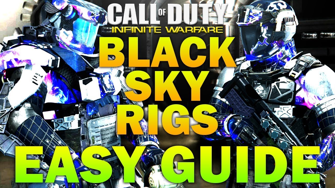 EASY How To Get Black Sky Rigs FAST Tutorial Guide - Infinite Warfare