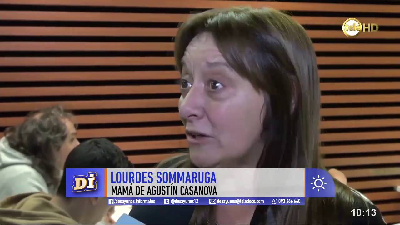 La mamá de Agustín Casanova: 