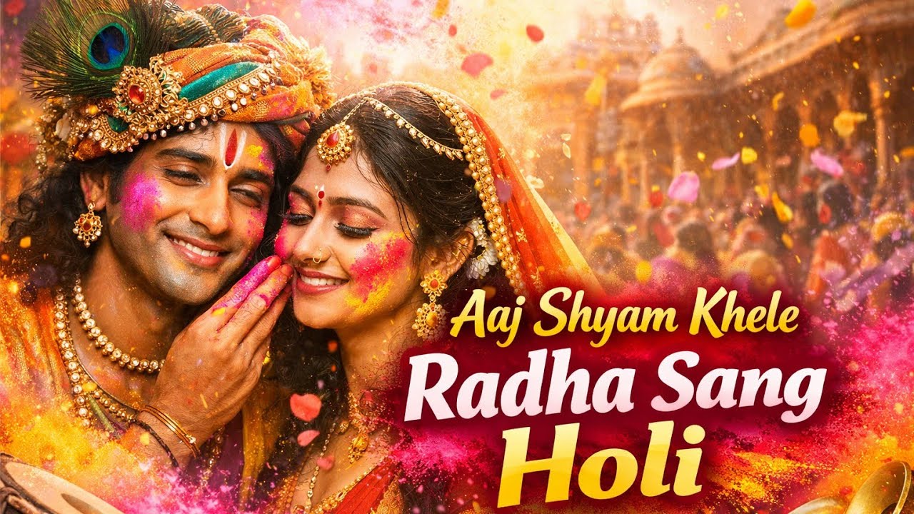 Aaj Shyam Khele Radha Sang Holi | Radha Krishna Holi Bhajan 2026 | Holi Special Devotional Song
