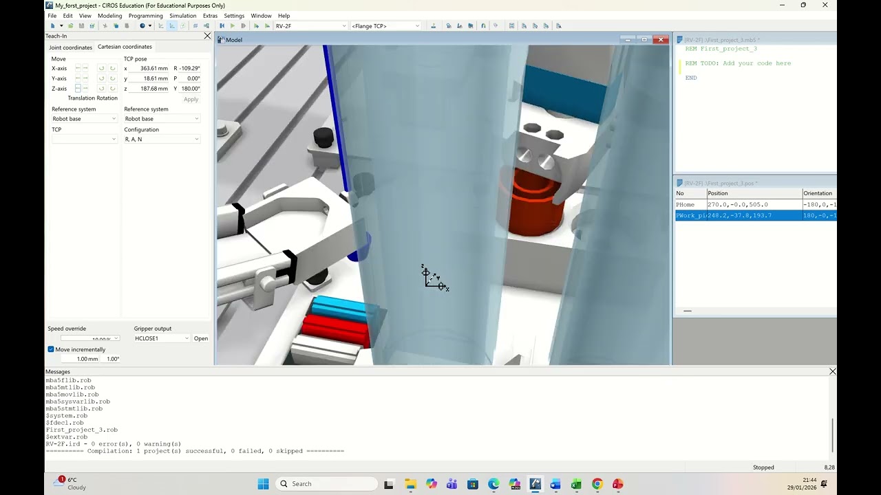 CIROS Tutorials part 3 for beginners