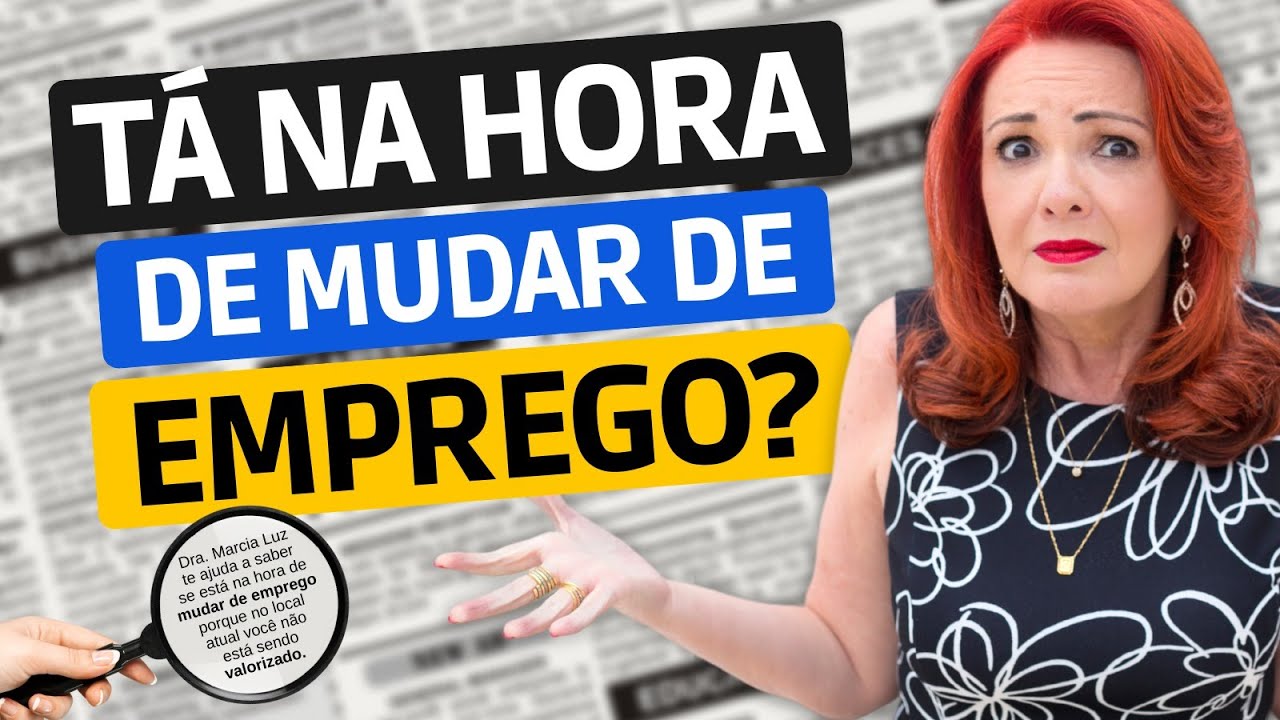 COMO SABER SE EST&Aacute; NA HORA DE MUDAR DE EMPREGO
