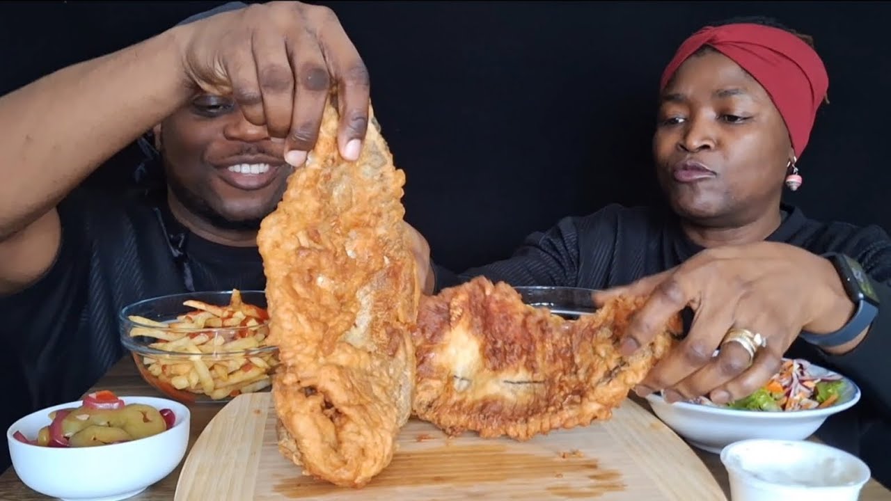 Fried Cod Fish with Chips | British National Dish