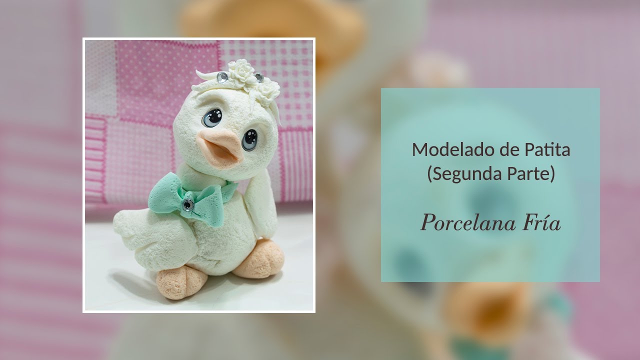 Modelado Patita en Porcelana Fría - Parte II - DIY - elarcademeyde