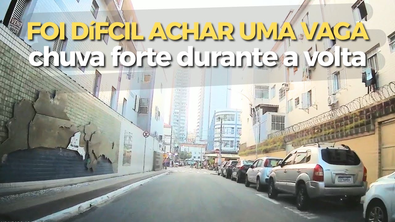 A BUSCA POR UMA VAGA - Rodamos muito até que encontramos! | UBER DRIVE POV