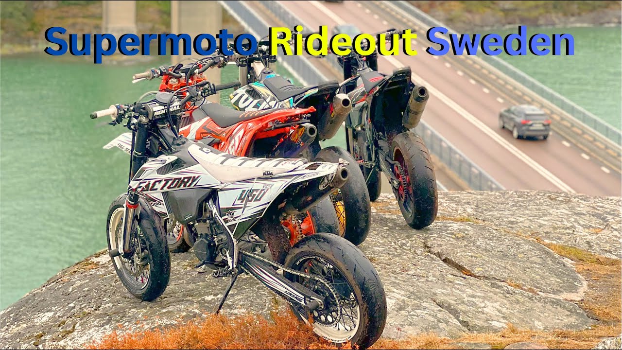 BIG SUPERMOTO RIDEOUT IN SWEDEN🇸🇪