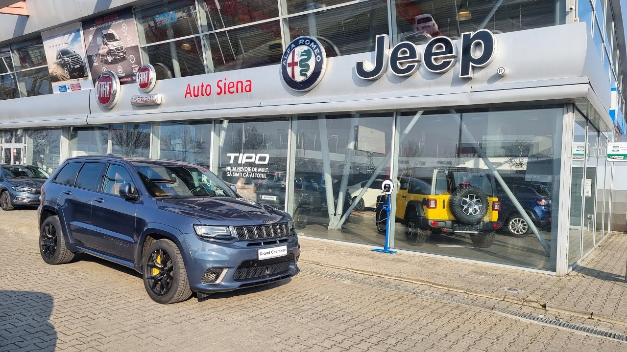 Jeep Grand Cherokee 6.2V8 Compresor TrackHawk - culoare: PBF Slate Sapphire Crystal Blue - AutoSiena