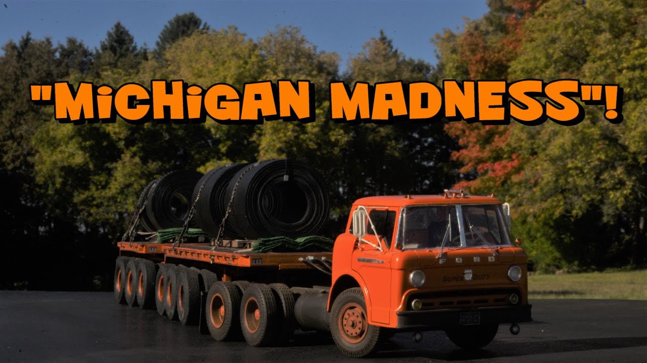 1/25 scale Ford CT coil hauling rig