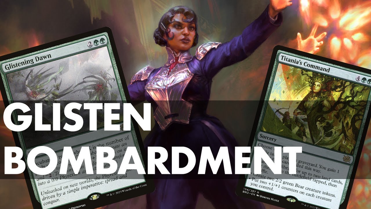 Token Arcane Bombardment 🔴🟢 MTG Arena standard