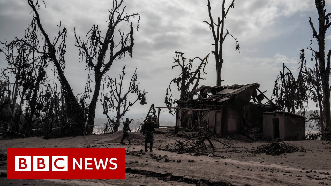 At least 14 dead after volcano erupts in Indonesia spewing hot ash - BBC News