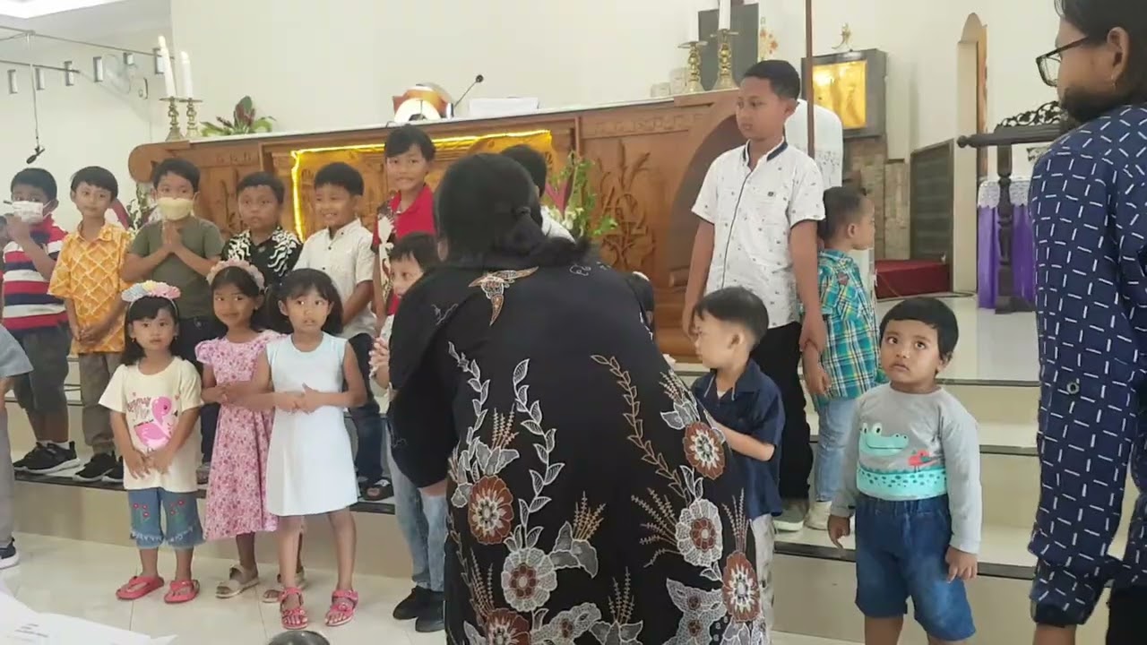 Lagu anak sekolah minggu, menjelang paskah