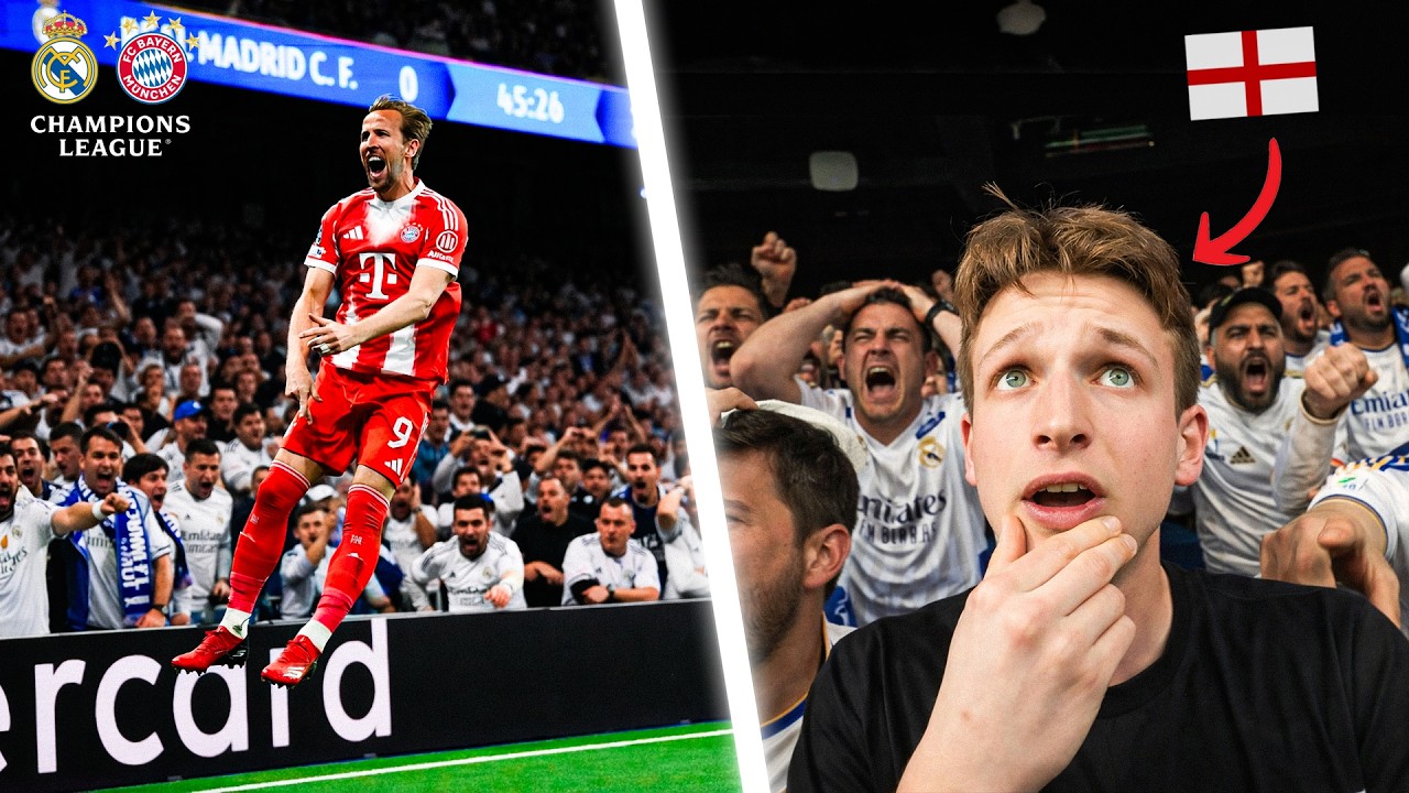 MADRID FANS LOSE IT as BAYERN WIN at BERNABEU