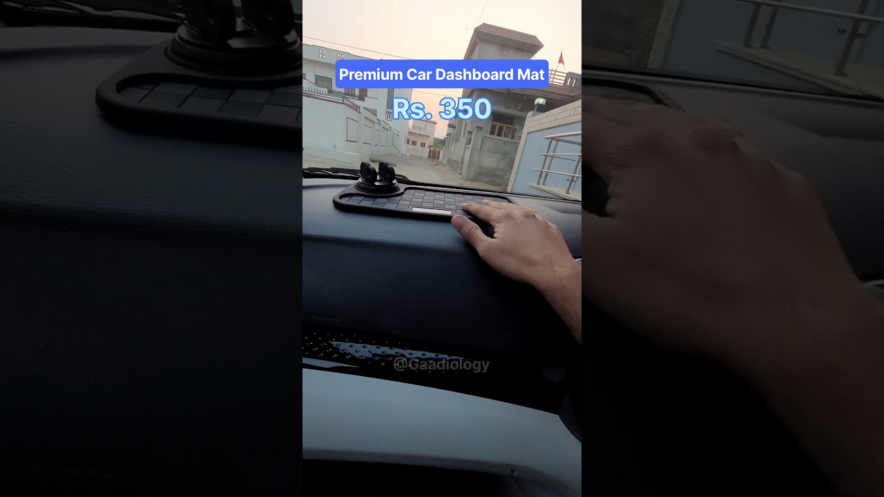 Car Dashboard Mat + Mobile Holder in Rs. 350 is the must have car accessories. #carassesories