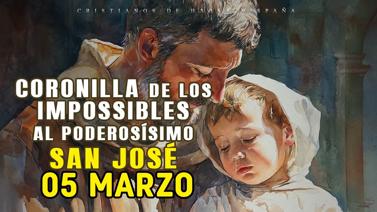 🟢 CORONILLA DE LOS IMPOSIBLES 🌼 AL PODEROSÍSIMO SAN JOSÉ 🌼 HOY 05 MARZO DE 2026🙌