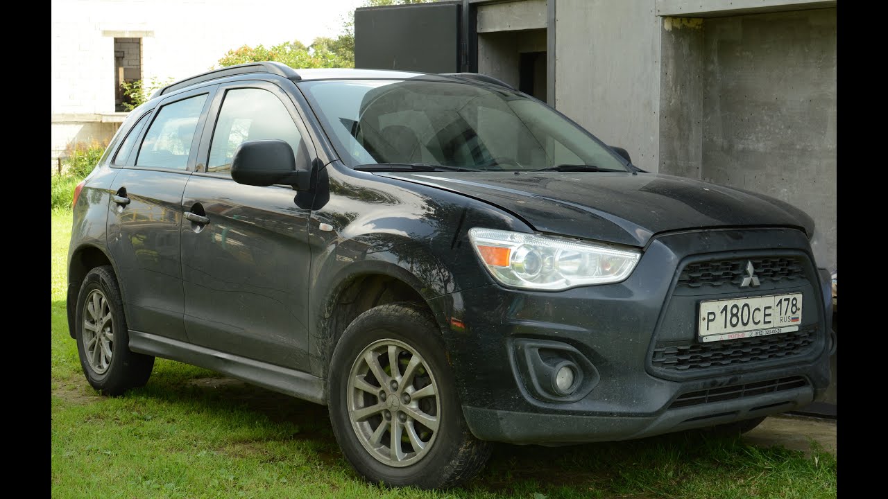 Замена задних колодок на Mitsubishi ASX