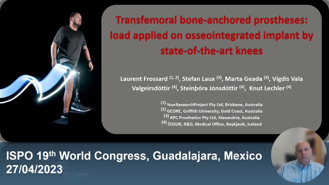 Transfemoral bone-anchored prostheses: load applied on osseointegrated implant