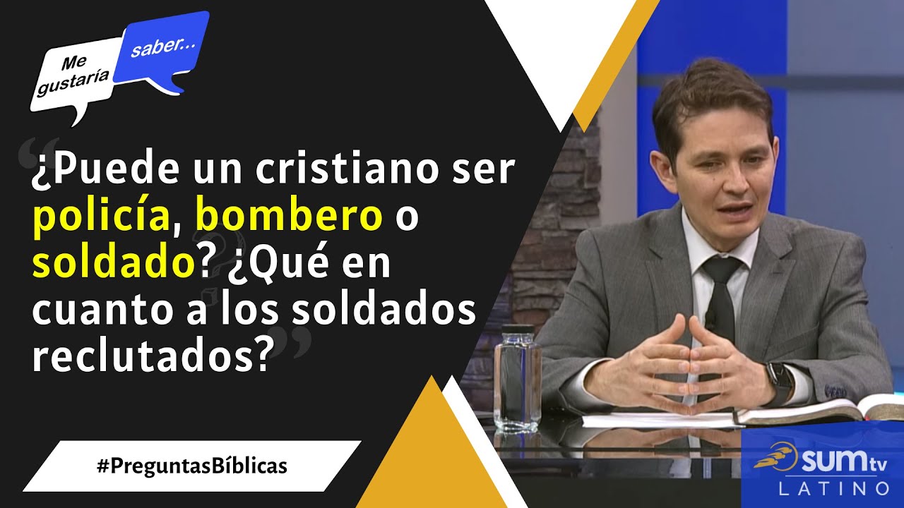 170. ¿Puede un cristiano ser policía, bombreo o soldado? || Me Gustaría Saber