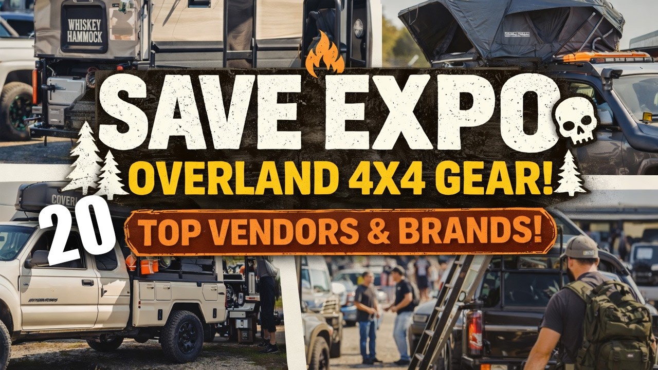 [🚨Check this out] 20 Vendors SAVE Expo @southeastadventurevehicleexpo