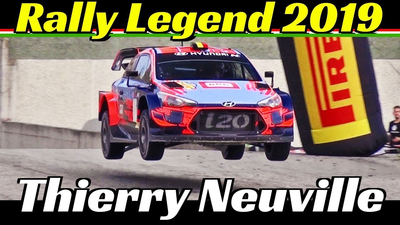 Rally Legend San Marino 2019 - Thierry Neuville/Nicolas Gilsoul - Hyundai i20 WRC - Jumps & Action!